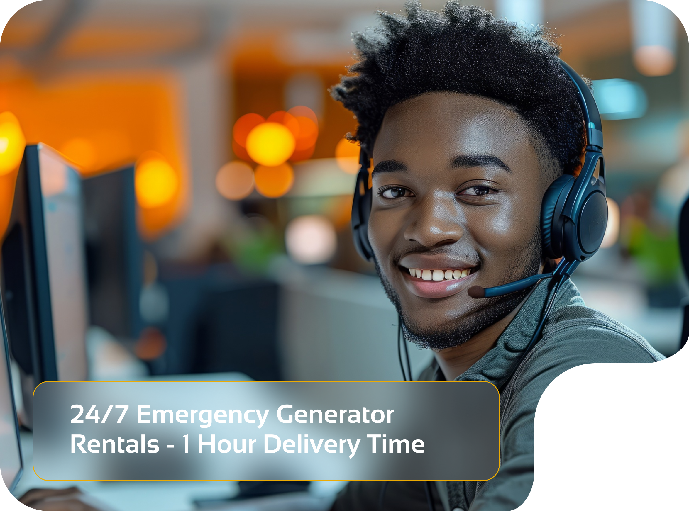 24/7 Emergency Generator Rentals - 1 Hour Delivery Time